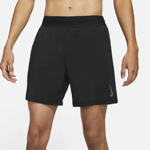 Nike Športne hlače siva / črna