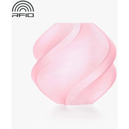 Bambu Lab PLA Translucent Cherry Pink - kalem Slike