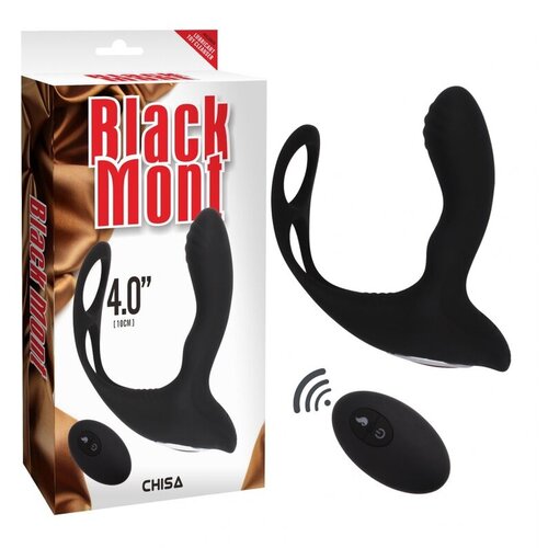  Masažer prostate Sex Pistol, 13.8cm, Crni Slike