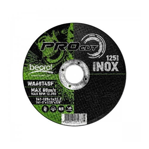  Rezna ploča za inox fi125 x 1mm PROcut ( RPI125 ) Slike