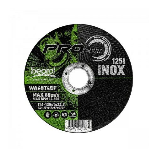 x Rezna ploča za inox fi125 x 1mm PROcut ( RPI125 ) Slike