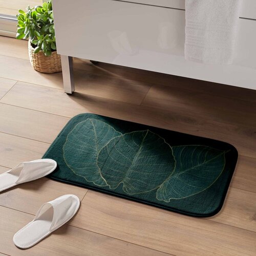 Douceur d int&amp;eacute;rieur Temno zelena kopalni&amp;scaron;ka preproga 45x75 cm Jade &amp;ndash; Slike