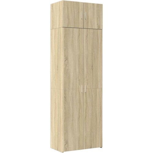 vidaXL Omara za shranjevanje sonoma hrast 70x42,5x225 cm inž. les Cene