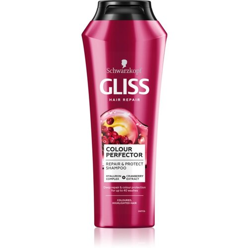 Schwarzkopf gliss kur ultimate color &amp;scaron;ampon za za&amp;scaron;titu boje kose 400 ml za žene Slike