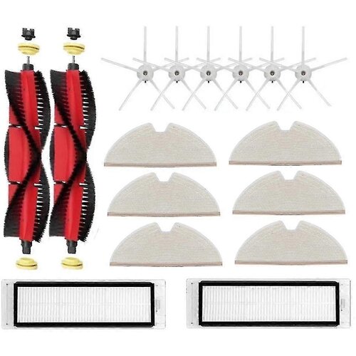 INORCO S6/s5/s60/s65/s51/s55/t6/t7pro robotski sesalnik s 16 glavnimi krtačami, stranskimi krtačami, HEPA filtrom, (21848469) Slike
