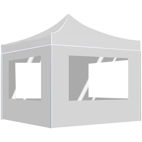  Profesionalni šotor za zabave aluminij 3x3 m bel, (20966616) Cene