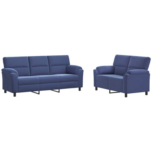  Set sofe 2 pcs Policijska plava Bar&amp;scaron;un Slike