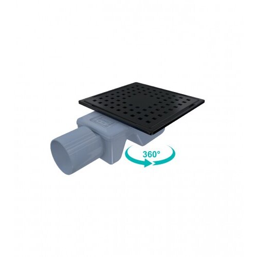 VALTEMO Top sifon crni 15x15 S-BASE VFD-743515 Cijene