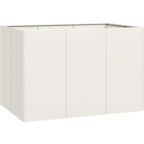 VidaXL Sadilica bijela 120x80x80 cm od čelika Slike