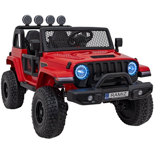  Avto na akumulator OFF-ROAD 3.0 4x4 - rdeč Cene