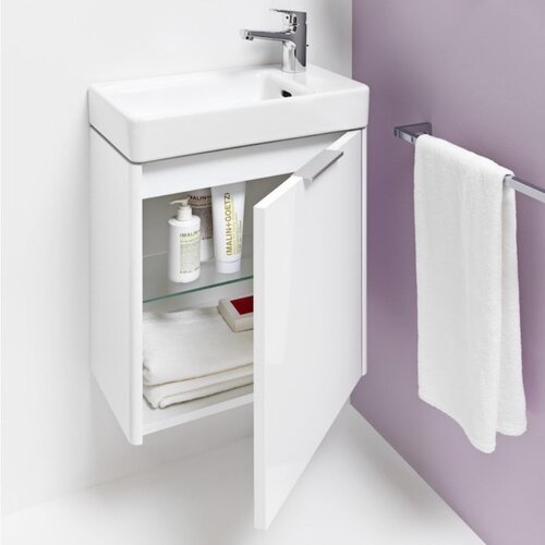 Laufen H8159540001041 Pro S 48 x 28 cm desna izvedba keramični umivalnik z odprtino za armaturo Slike