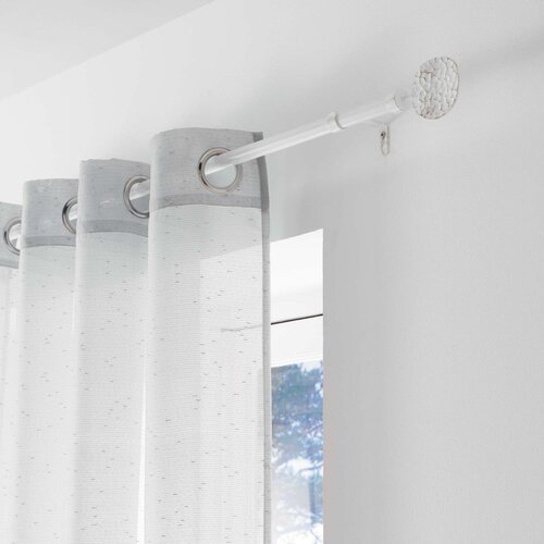 Douceur d int&amp;eacute;rieur Metalna pro&amp;scaron;iriva karni&amp;scaron;a 120 - 210 cm Bullette &amp;ndash; Slike