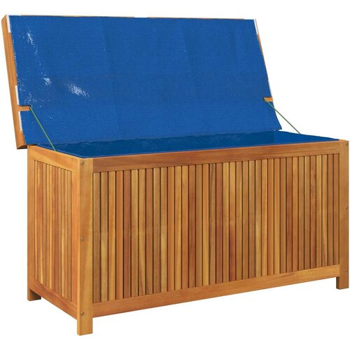  Vanjska kutija za jastuke 113x50x60,5 cm masivno drvo bagrema Slike