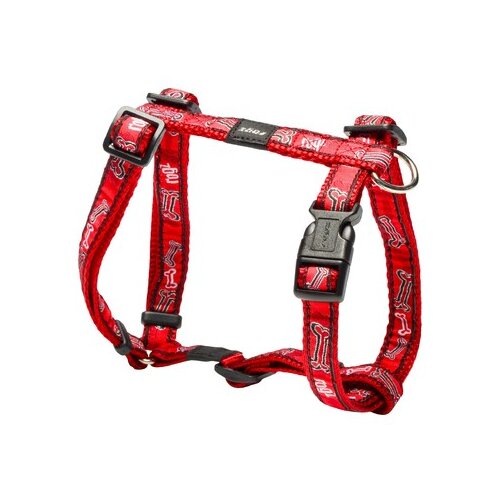 Rogz scooter klasičan am za pse red bone, m, 260-400/16mm, crveni Slike