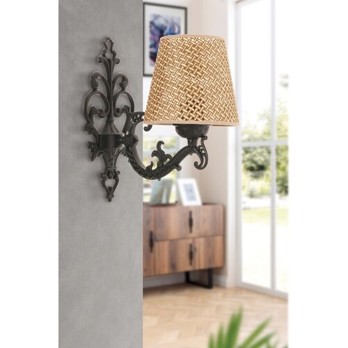 Opviq zidna lampa Claire Hazeran , 15x10x13cm, IP20, Bež-crna Slike