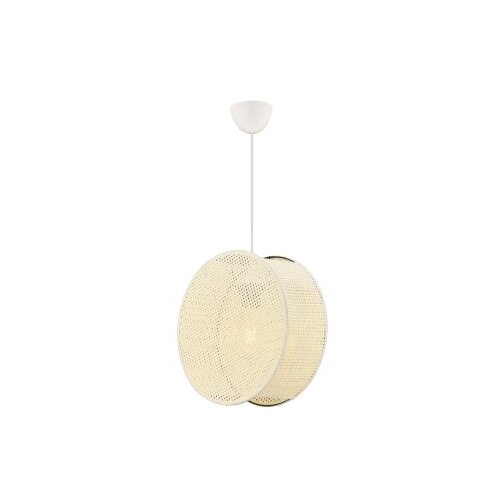 Opviq big drum - beige, white beigewhite chandelier Cene
