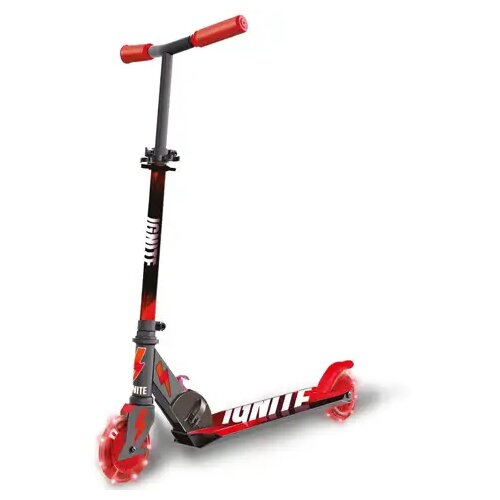 Mondo Toys Dvokolesni skiro Ignite rdeče barve s svetlečimi kolesi - Cene