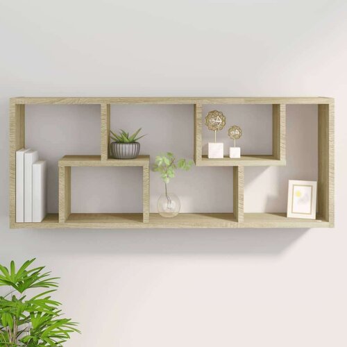 vidaXL Zidna polica boja hrasta sonome 36 x 16 x 90 cm od iverice Cijene