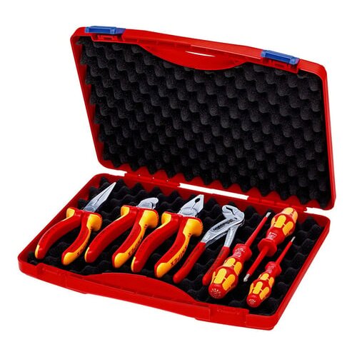 Knipex komplet alata za elektromontažu u koferu 7 kom 00 21 15 Cene