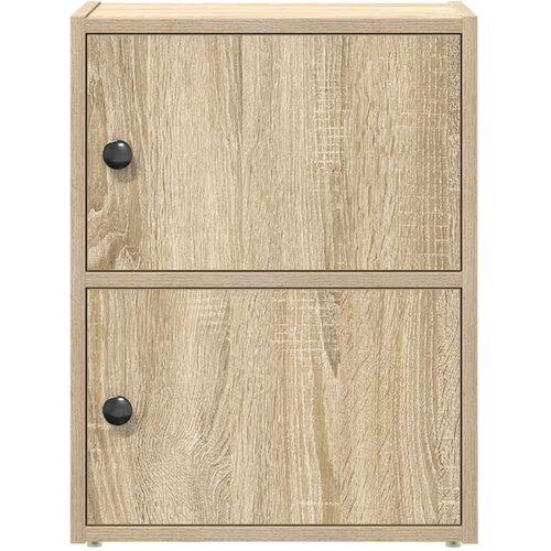 VidaXL Regal za knjige boja hrasta 40x24x52 cm od konstruiranog drva Slike