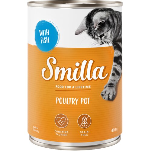  Varčno pakiranje Smilla perutninski lonček 24 x 400 g - Mehka perutnina z ribo Cijene