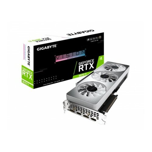 Gigabyte nVidia GeForce RTX 3070 Ti VISION OC 8GB 256bit GV-N307TVISION OC-8GD Slike