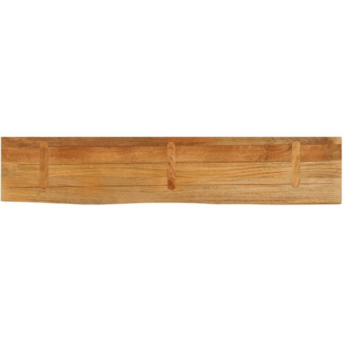 Stolna ploča sa živim rubom 140x40x2,5cm od masivnog drva manga Slike
