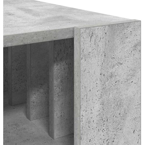  Stolić za kavu Betonski sivi 66 x 49 5 x 45 cm Konstruirano drvo Slike