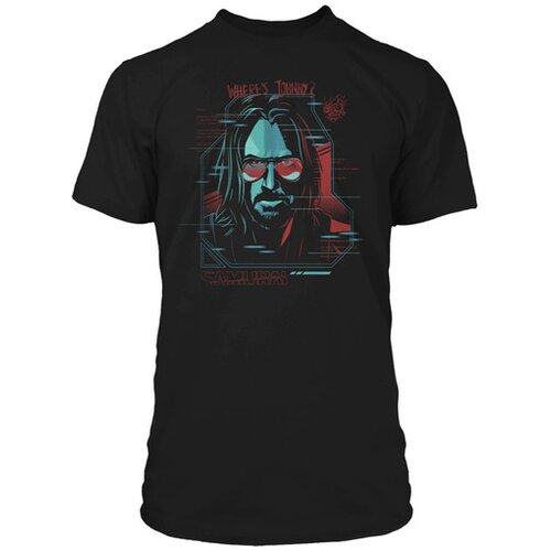 Jinx CYBERPUNK 2077 DIGITAL GHOST PREMIUM TEE ČRNA S Cene