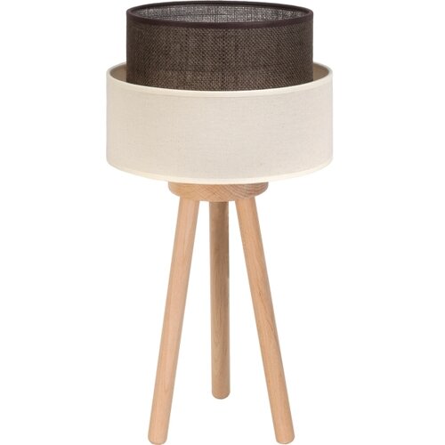  Brilagi - LED stona lampa BOHO STYLE 1xE27/15W/230V krem/braon Slike