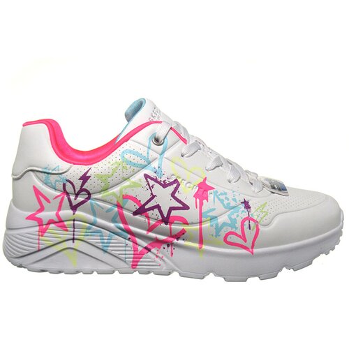 Skechers patike za devojčice uno lite, belo-roze Cene