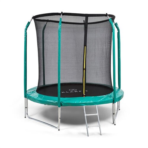Klarfit Jumpstarter, trampolin, 2,5 m Ø, mreža, max 120 kg, površina za skakanje 195 cm Ø Cene
