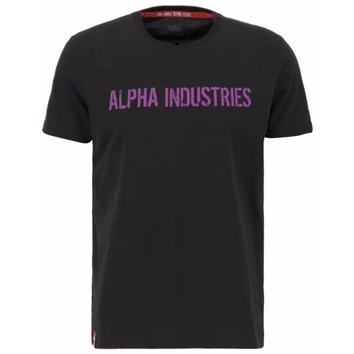 Alpha Industries Pamučna majica RBF Moto T boja: tamno plava, s tiskom, 116512.682-navy