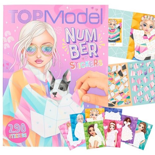 Top Model Naljepnice brojevi fantasy Slike
