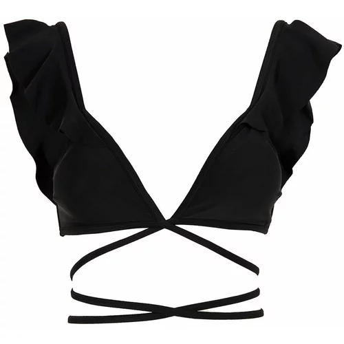 Defacto Tie Detailed Triangle Bikini Top