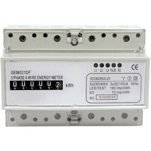  Brojilo trofazno GEM021DF 20(100)A, 230V, 50HZ analogno Cijene