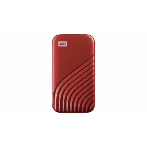 Western Digital SSD 500GB My Passport Portable crveni Slike