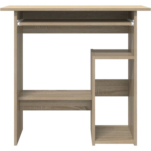  Radni stol boja hrasta sonome 80 x 45 x 74 cm konstruirano drvo Slike