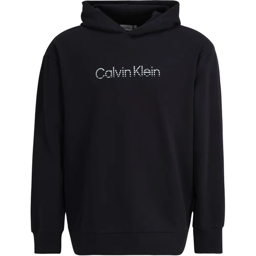 Calvin Klein Sweater majica mornarsko plava / bijela