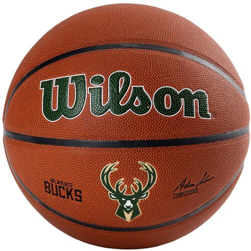 Wilson Team Alliance Milwaukee Bucks unisex ko&amp;scaron;arka&amp;scaron;ka lopta wtb3100xbmil Slike
