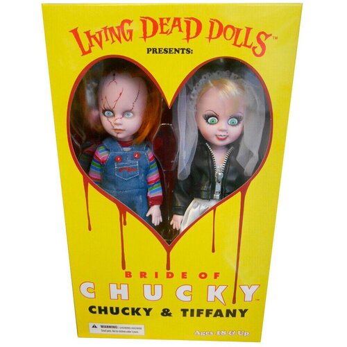 Star Images Set 2 figure Living Dead Dolls Chucky i Tiffany, 25 cm Slike