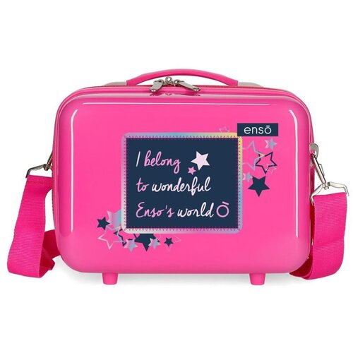 Enso Beauty case ABS make a wish pink Cene