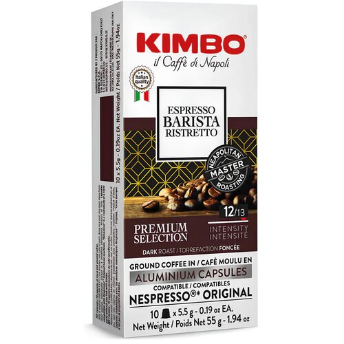 KIMBO ristretto nespresso kompatibilne 10 kapsula Slike