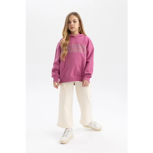 Defacto Girl's Wide Leg Cotton Sweatpants