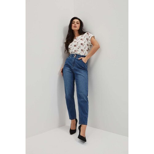 Moodo WOMEN&amp;#039;S JEANS L-JE-4015 Dblue Slike