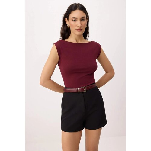 TRENDYOLMILLA ženska bluza, bordo Cene