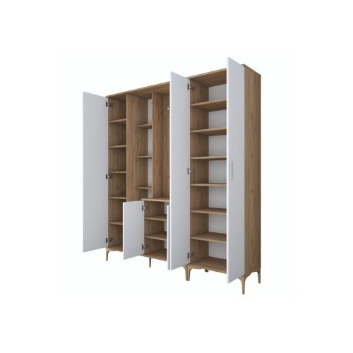 Woody Fashion Set za hodnik EA131-2801, 180x37,5x198,6 cm, Bijela Slike