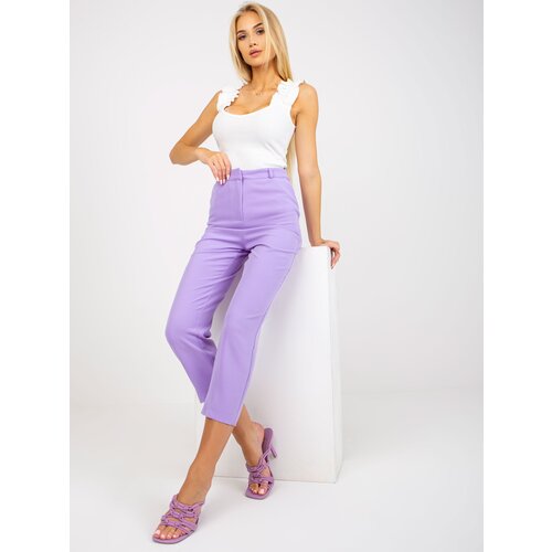 RUE PARIS Pants-TO-SP-18154.10X-light purple Cijene