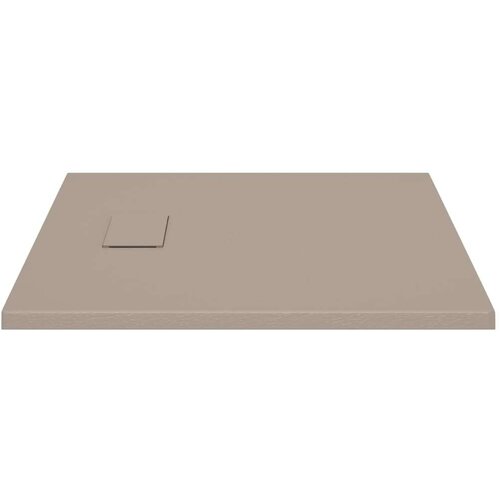 VidaXL Kada za tu&amp;scaron; SMC smeđa 90 x 90 cm Slike