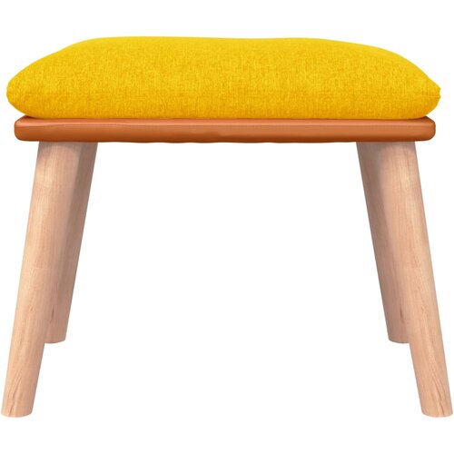  Tabure boja senfa 45x29,5x35 cm od tkanine i umjetne kože Slike